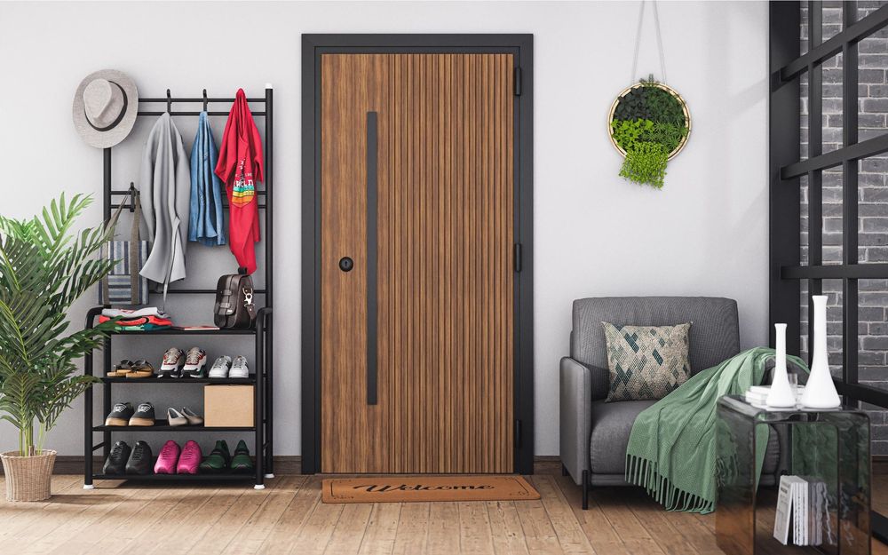 Cuier/Suport  pentru hol Mark Adler Keeper 2.0, negru