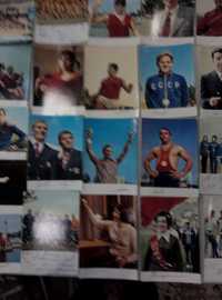 открытки с мастерами спорта СССР