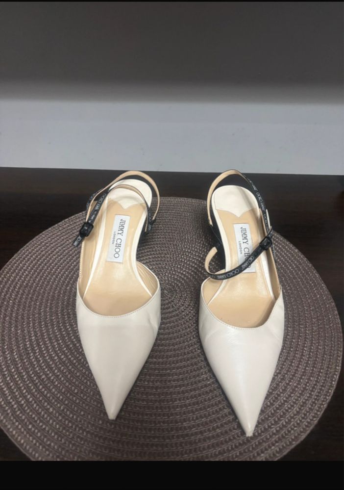 Jimmy Choo Ray 65 Latte Nappa mar 38,5