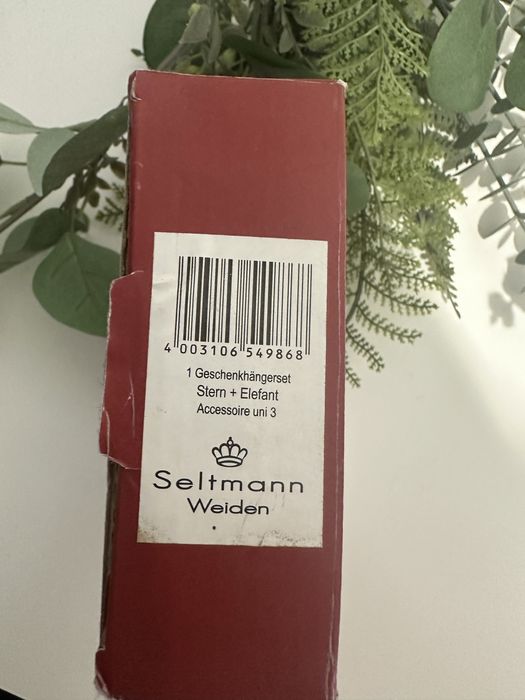 Set ornamente din portelan pentru brad - Seltmann Weiden