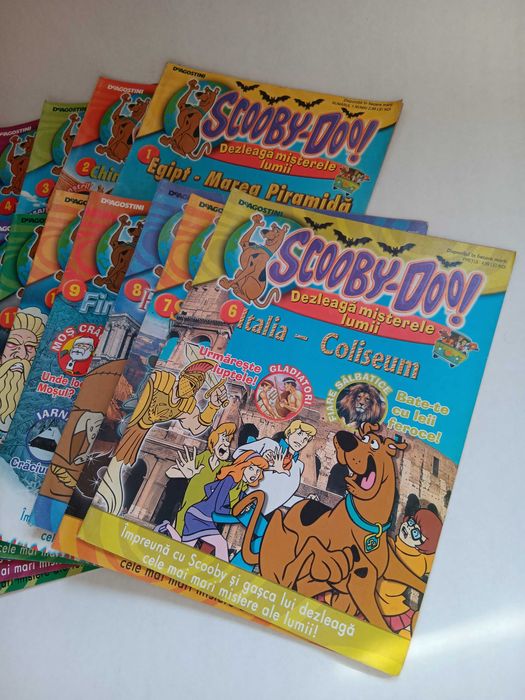 Benzi desenate Scooby doo, Dezleagă mistere lumii, numere 1-40