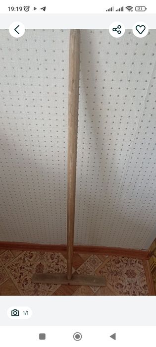 Швабра деревянная