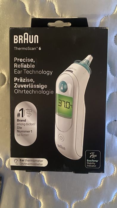 термометър Braun thermoScan 6
