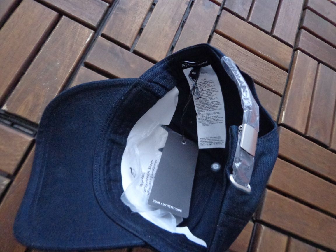 Мъжка бейзболна шапка Armani Exchange Corp logo Baseball Cap