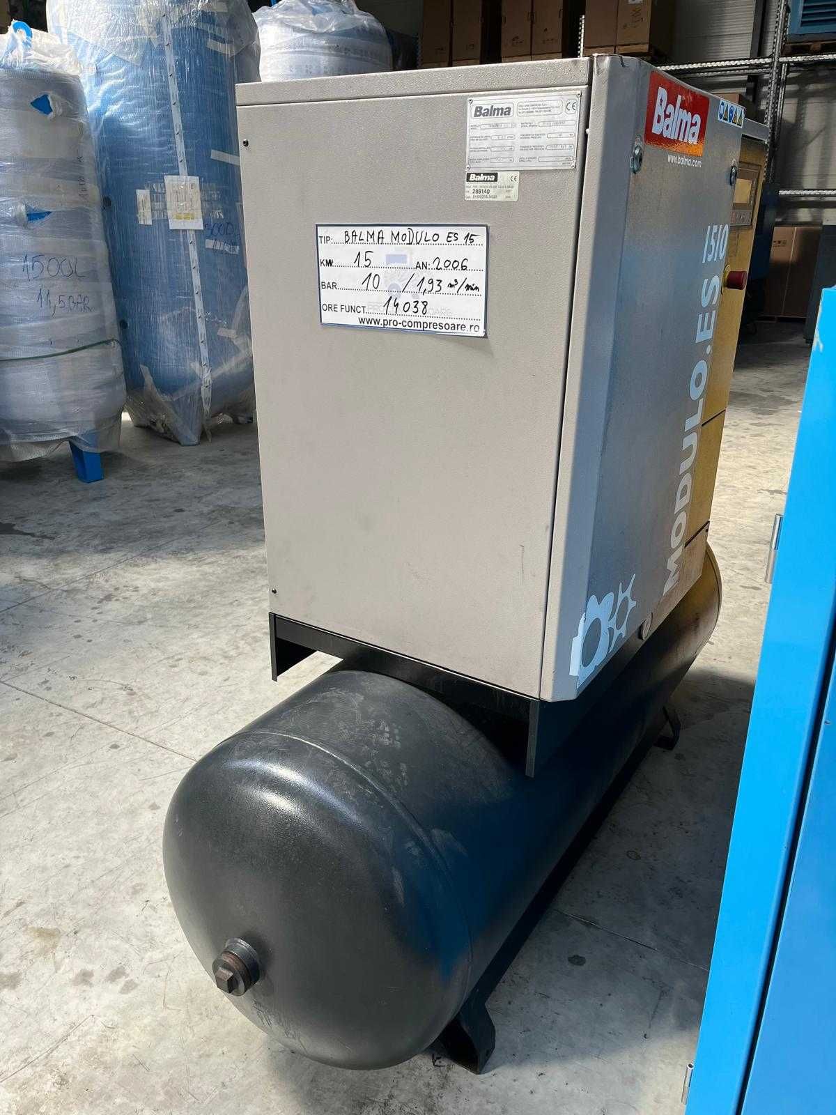 Compresor cu surub Balma 15 kw