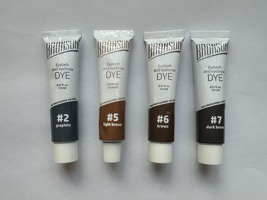Продам новую краску и оксидант 3% для бровей бренда «BRONSUN»