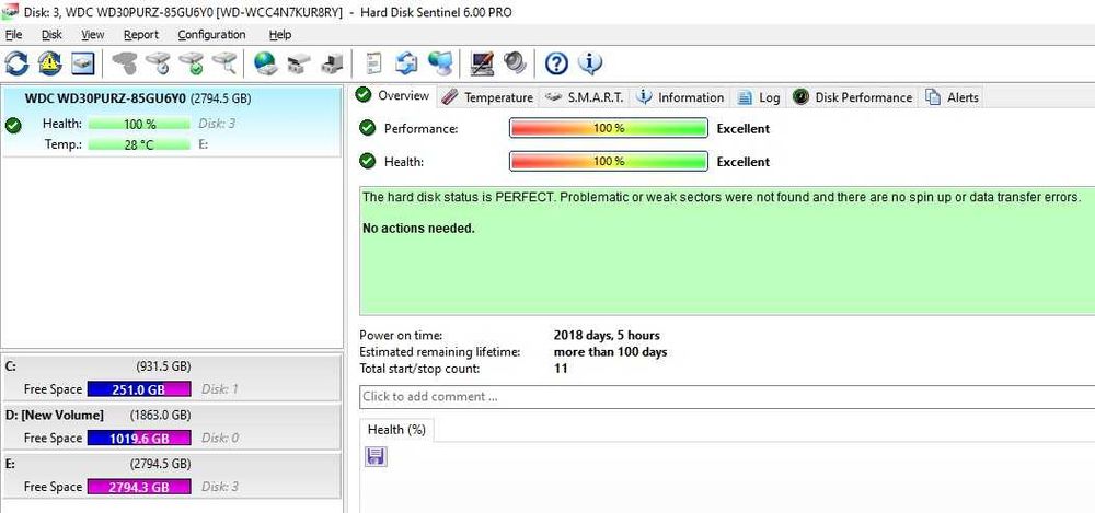 Hard disk desktop Western Digital WD Purple 3.5 3TB 64MB SATA3
