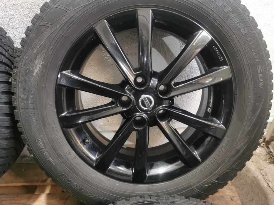 Jante originale Nissan Qashqai / X-Trail R.17 cu anvelope de iarna