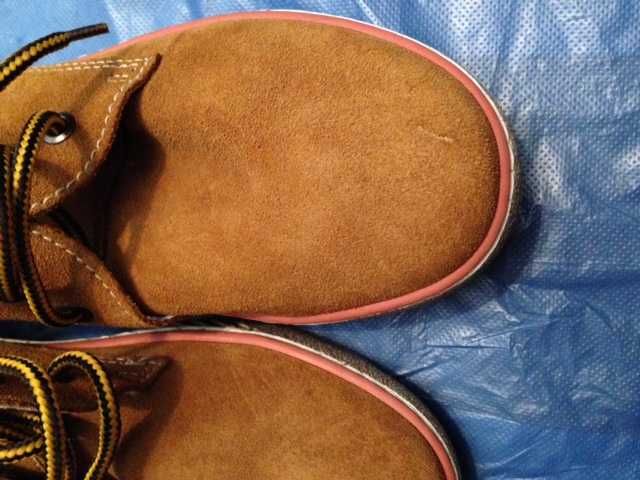 Страхотни детски обувки 35 номер естествен набук