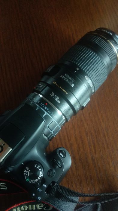 Canon EF 70-300mm 1:4-5.6 IS USM и Kenko Tokina 2x MC7