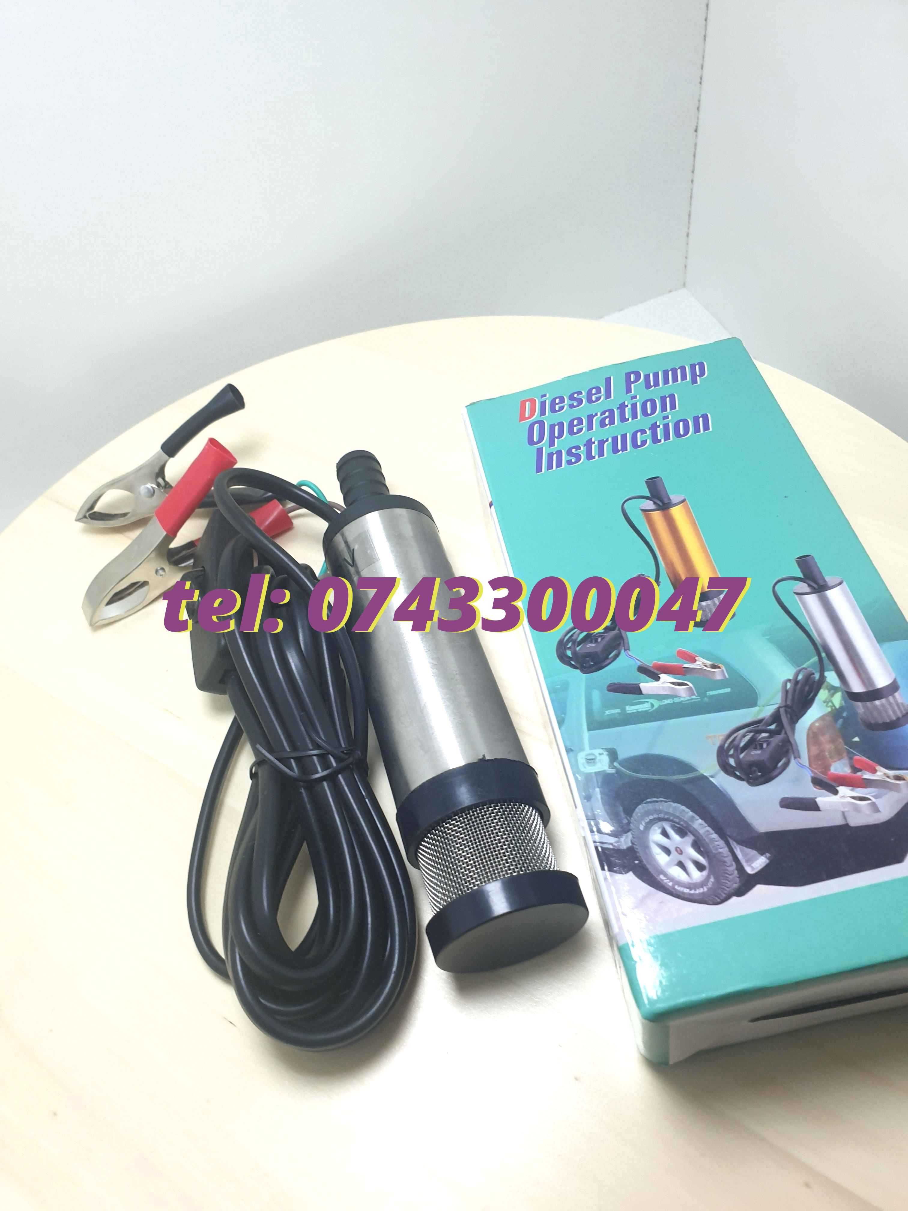 Pompa Electrica Auto Submersibila 12v 12 Lmin 38mm Transfer Combu