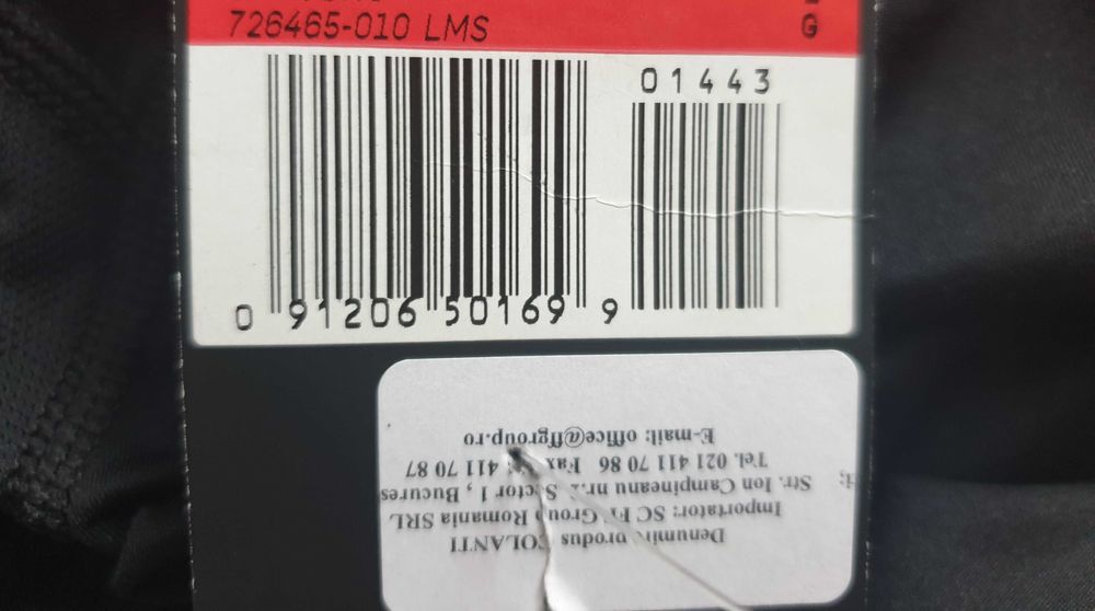 Vand colanti Nike de dama,3 sferturi , negri, masura S