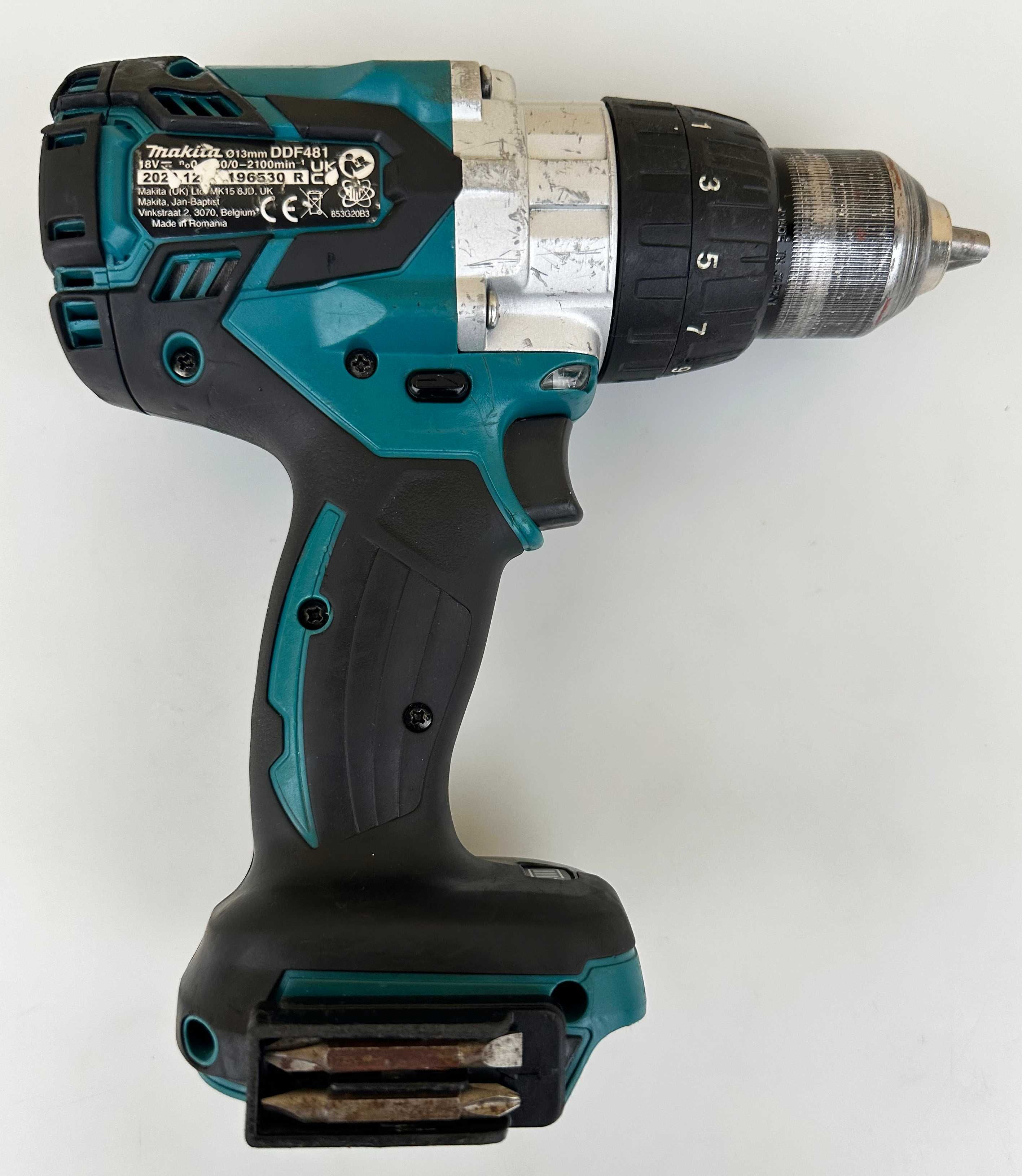Makita DDF481 - Безчетков мощен винтоверт 18V 115Nm