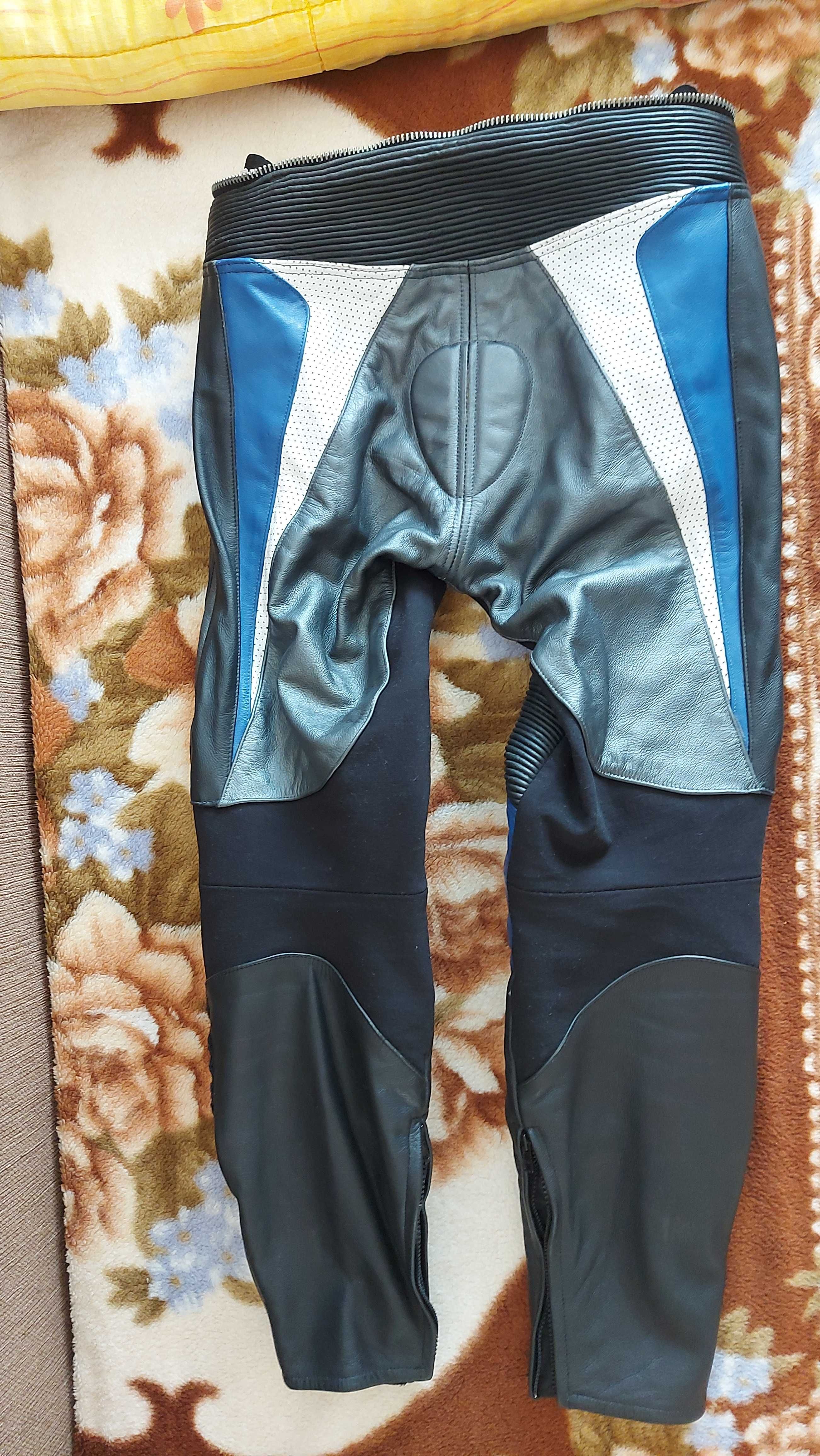 Combinezon moto din piele (pantaloni + geaca), Vanucci, Marime 50