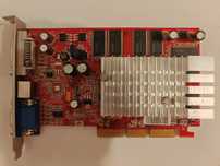 Placa video retro AGP GeForce FX5500 256mb