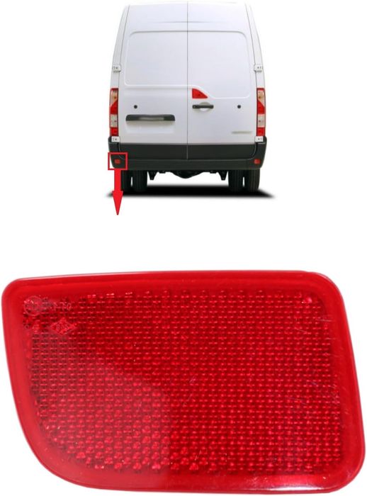 Ляв Рефлектор за задна броня, Renault, Master 3, Scenic, Opel Movano B