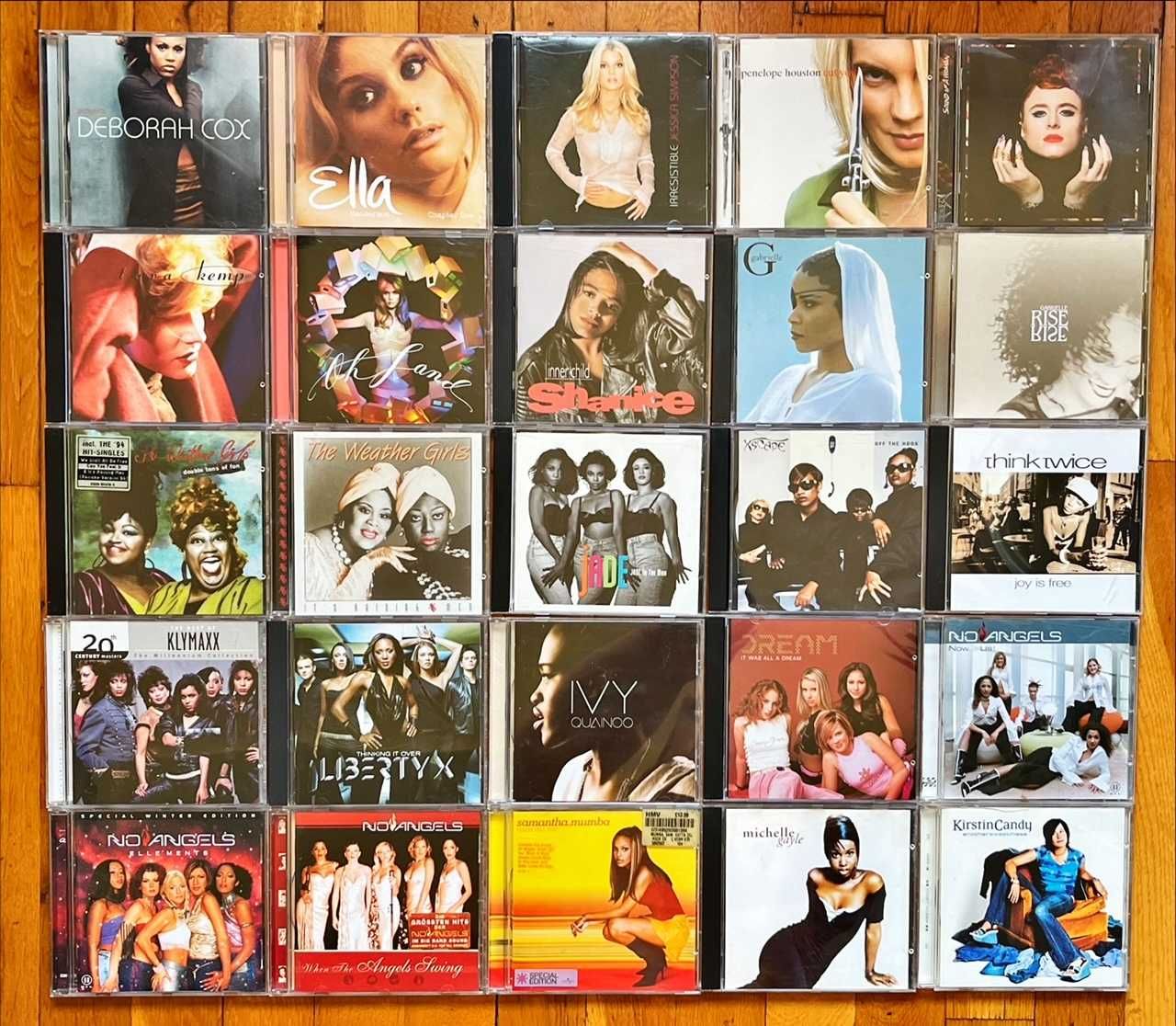 CD orig voci feminine: Destiny's Child, All Saints, Morissette, Midler