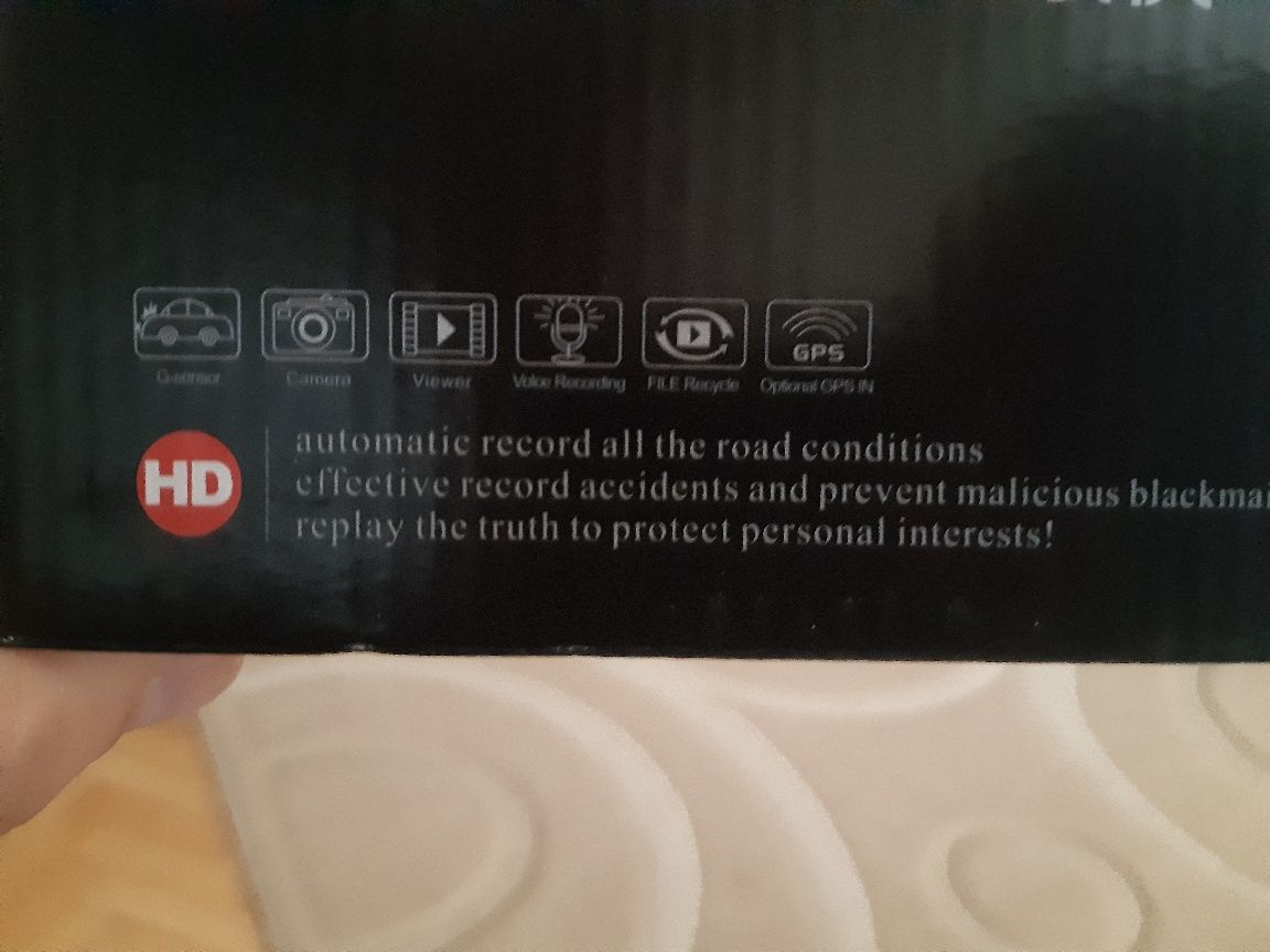 Camera auto, oglinda retrovizoare, inregistrare HD