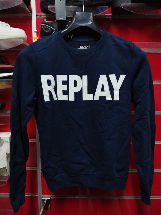 Оригинален суичър Replay XS , S нов мъжки блуза фланела