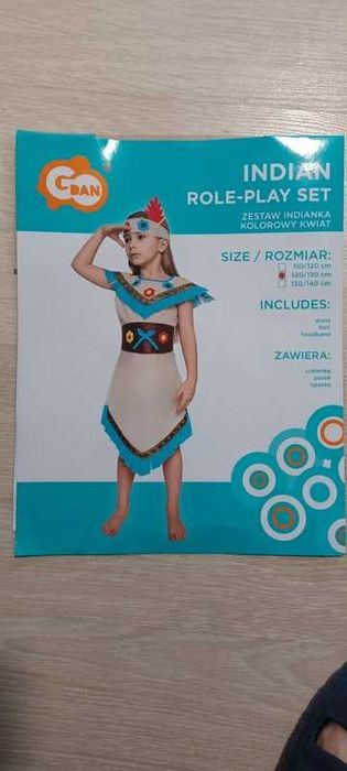 Costum personaj indian