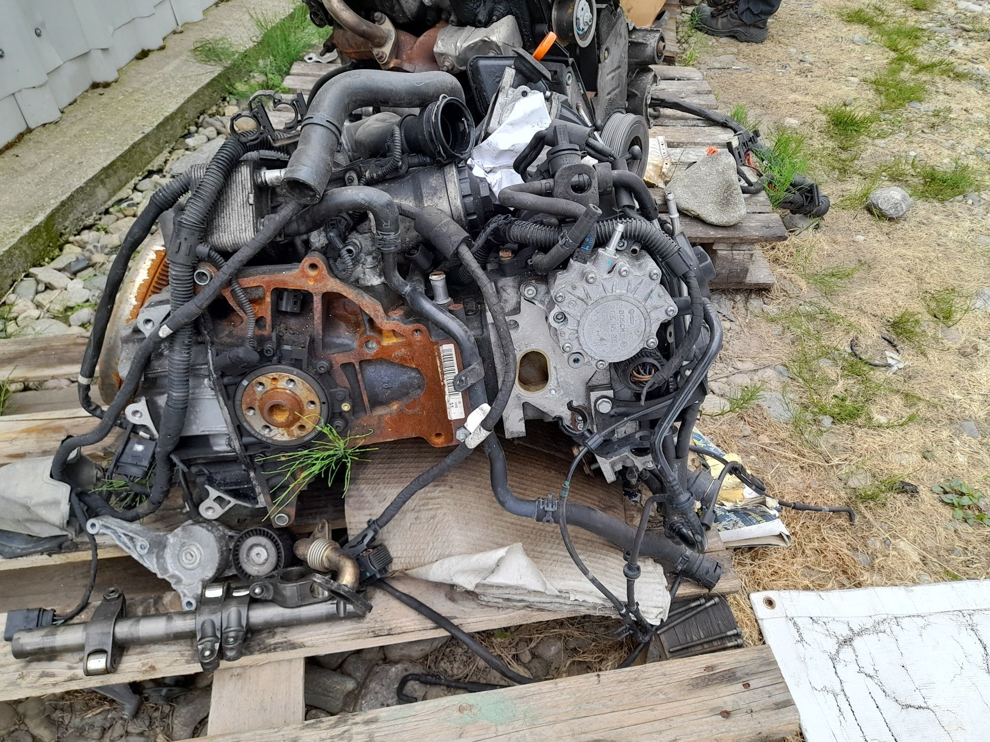 Motor bkp 2000diesel clapeta racitor ax volanta vw passat