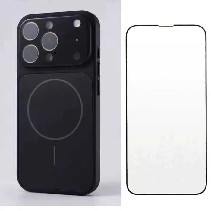 Husa MagLens si Folie Sticla pentru iPhone 17 / 17 PRO / 17 PRO MAX