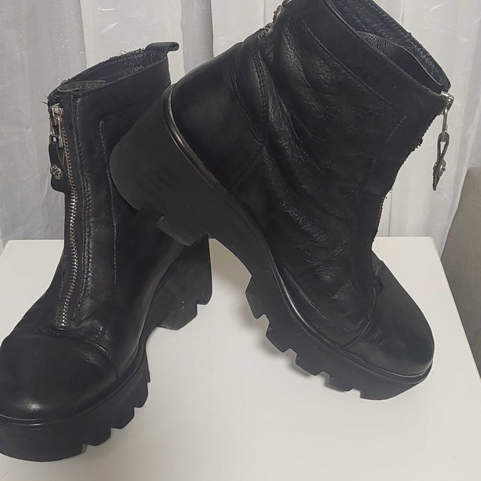 Дамски боти естествена кожа