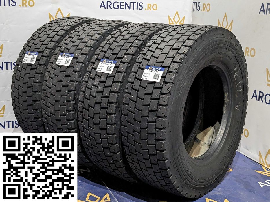 Set 4 anvelope 285/70/R19.5 Michelin (cod S100727C)