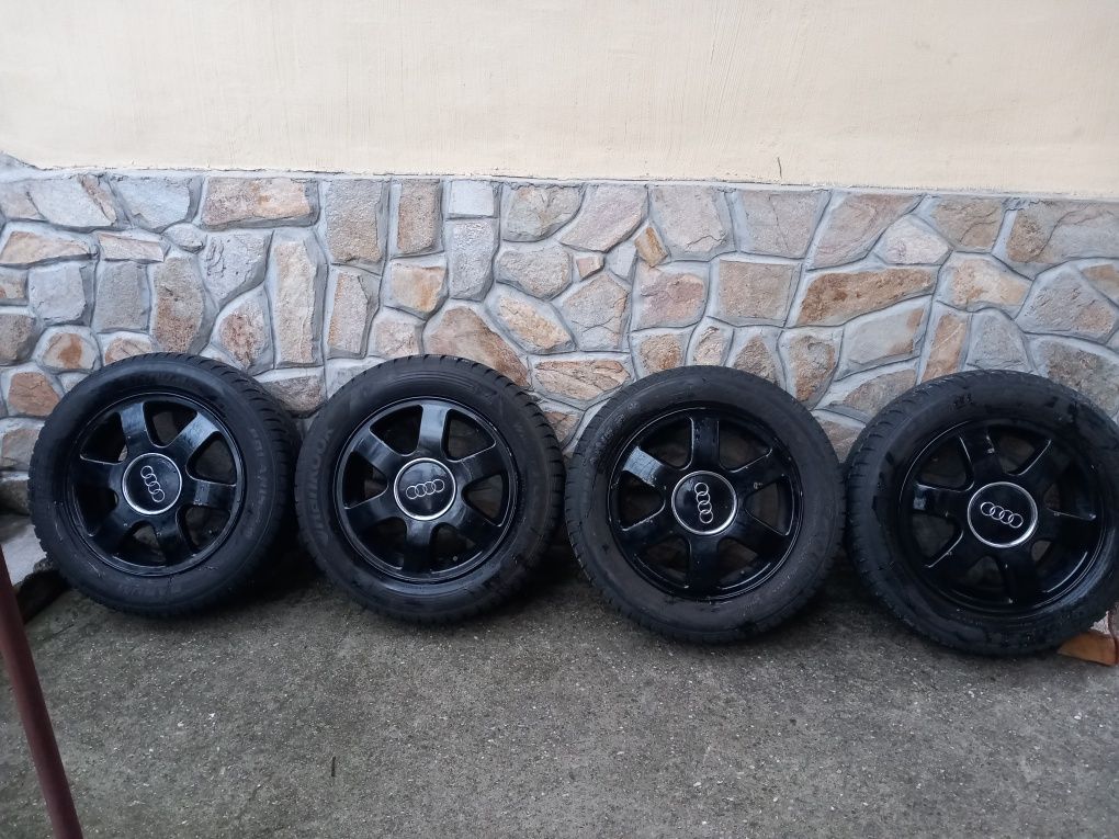 Оригинални Алу джанти 15цола за Audi-A-3.A2.A1.5×100.ЕТ-38.vw-Golf.4.