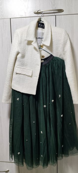 Пиджак в стиле Шанель,юбка