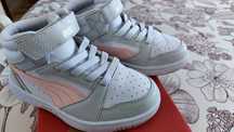Vând adidăsi Pantofi sport mid-cut cu velcro Rebound V6, Gri  28.5