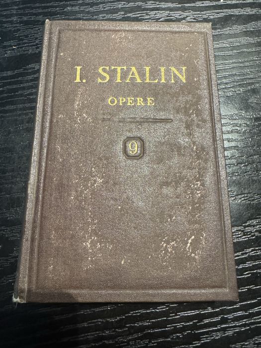 Iosif Stalin - Opere Volumul 9