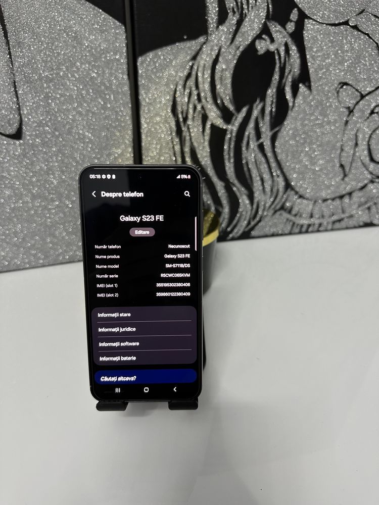Vând samsung S23 FE impecabil