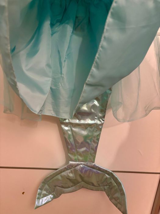 Рокля костюм на русалка а Н&М 122/128