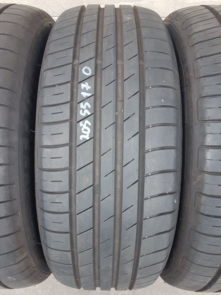 Летни гуми 4 броя GOODYEAR Eficient Grip 205 55 R17 дот 0917