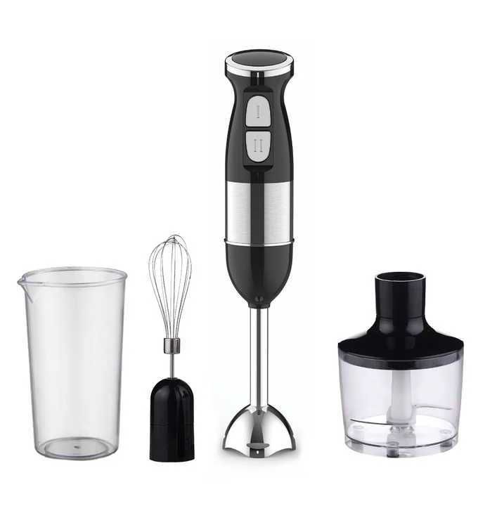 Blender 4 in 1 600ML 500W 2 Viteze Negru