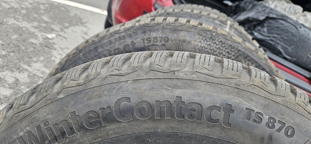 195/65/15 continental ts870 8.25 mm дот 1722 4 бр зимни