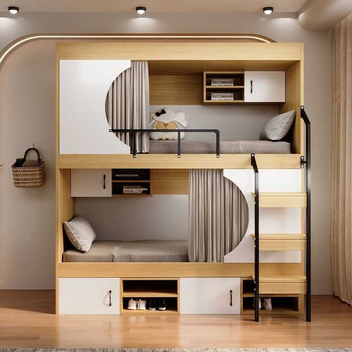 Двухъярусные кровати для хостелов, общежитий, квартир. Прочные