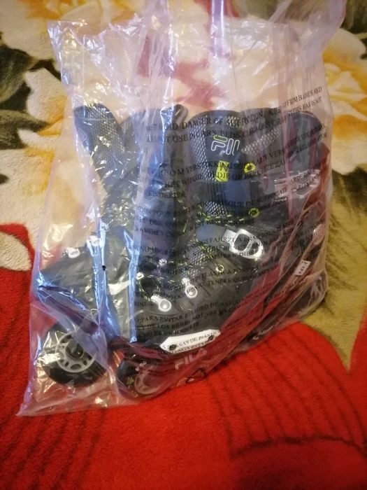 Role Junior FILA NRK Black/Lime masura 36-39 Rulmenti ABEC 7 - Frana