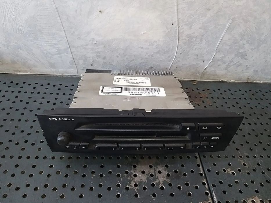 Radio cd player bmw seria 1 e81 e87 6975015 6975015011