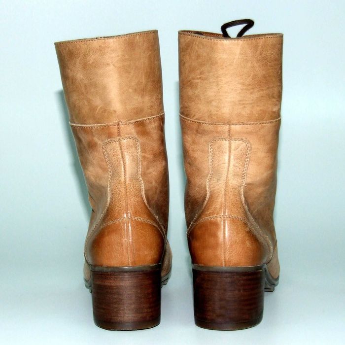 Ghete dama, piele naturala, mas. 40, Made in Austria, NOI