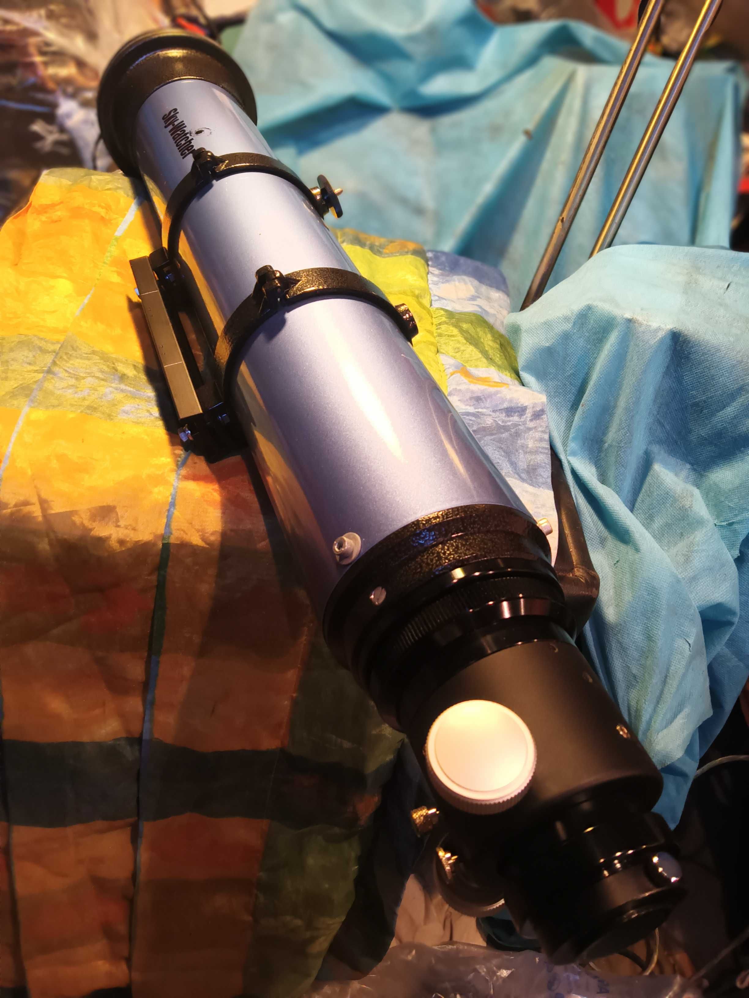 Телескоп SkyWatcher 100-120мм супер рефрактор, може и с монтировка