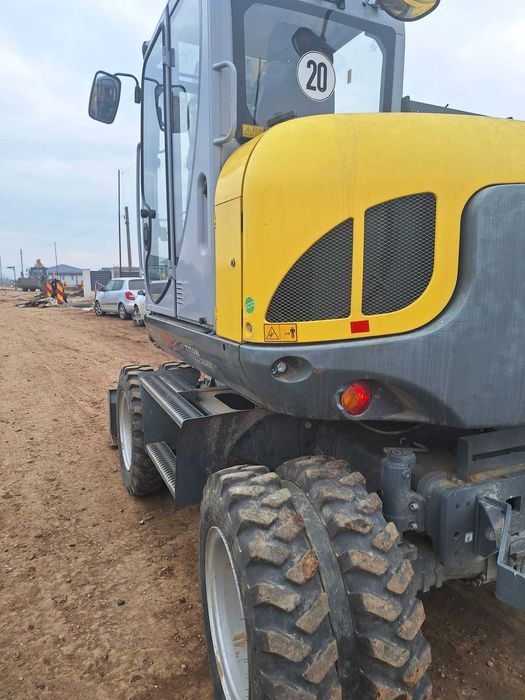 Excavator pe roti Wacker Neuson EW100/Posibilitatea finantare leasing