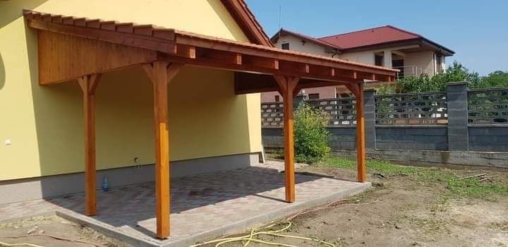 Foișoare terase magazii pergole căsuțe mobilier de gradina etc