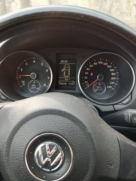 VW Golf 6, 1.6 benzină 102 CP, 2009, proprietar, Euro 5 - Botosani