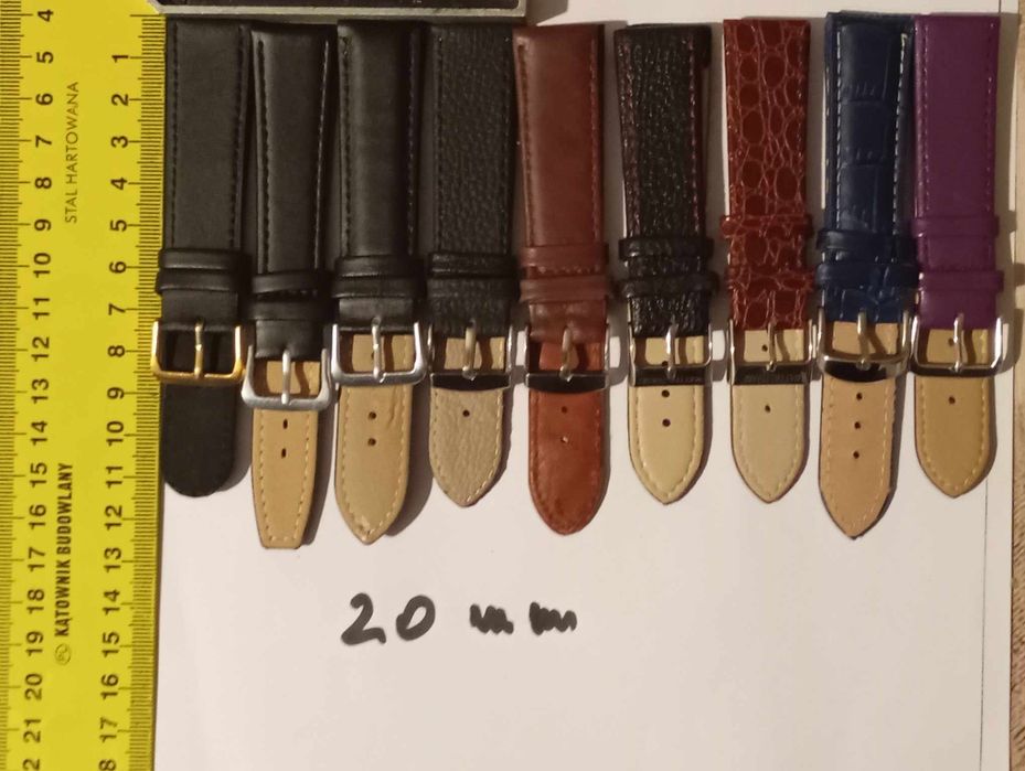 Curele piele ecologica de 18,20 și 22mm