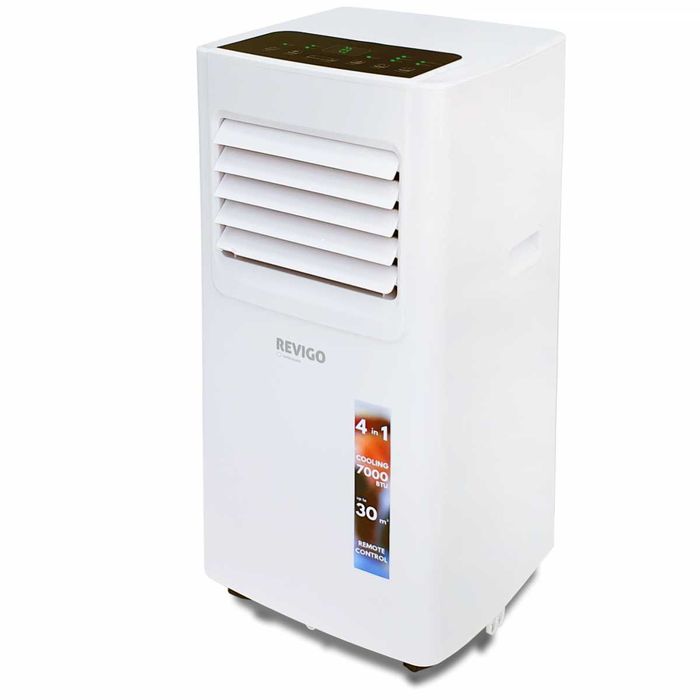 Aparat de aer conditionat mobil 4 in 1, Turbionaire Revigo, 7000 BTU