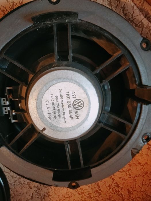 Radio cd mp3+2 difuzoare vw golf5