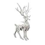 Puzzle mecanic 3D, HAWIRE DHS-001, Model Elan, Metalic, 11 piese