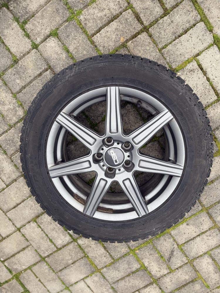 Jante + Cauciucuri iarna 215/60/17 96T 5x114.3 ET 40 Nissan/Hyundai